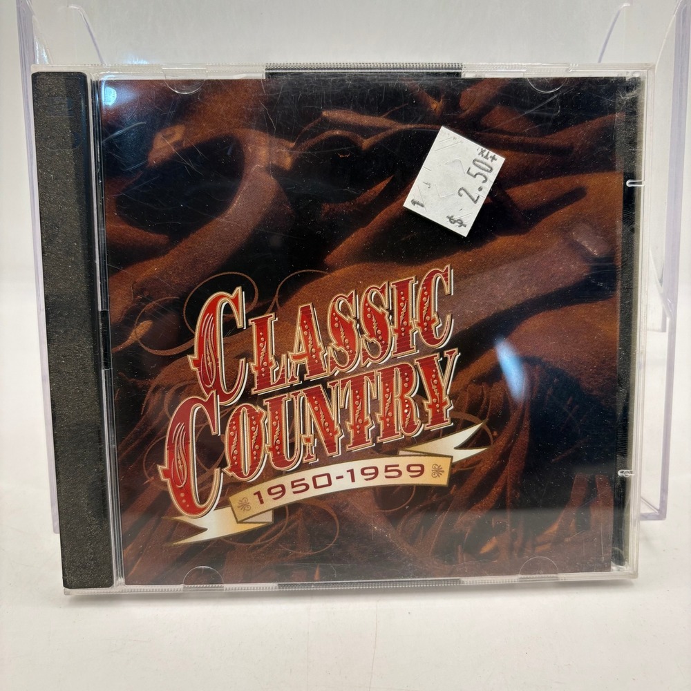 Classic Country 1950-1959 Time Life Music 2 CD Set BMG‎ R808-03 Compilation